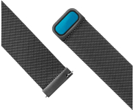 FIXED Mesh Strap do Smatwatch (20mm) wide black FIXMEST-20mm-BK - 1087903 - zdjęcie 3